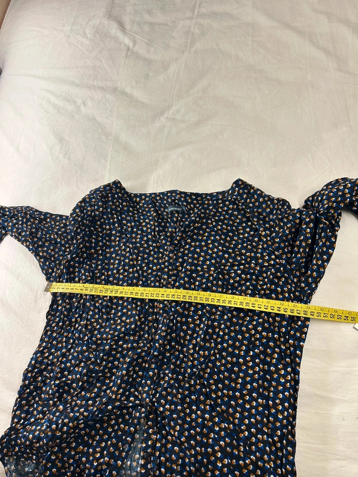 Camisa multicolor vintage in extenso – photo 8
